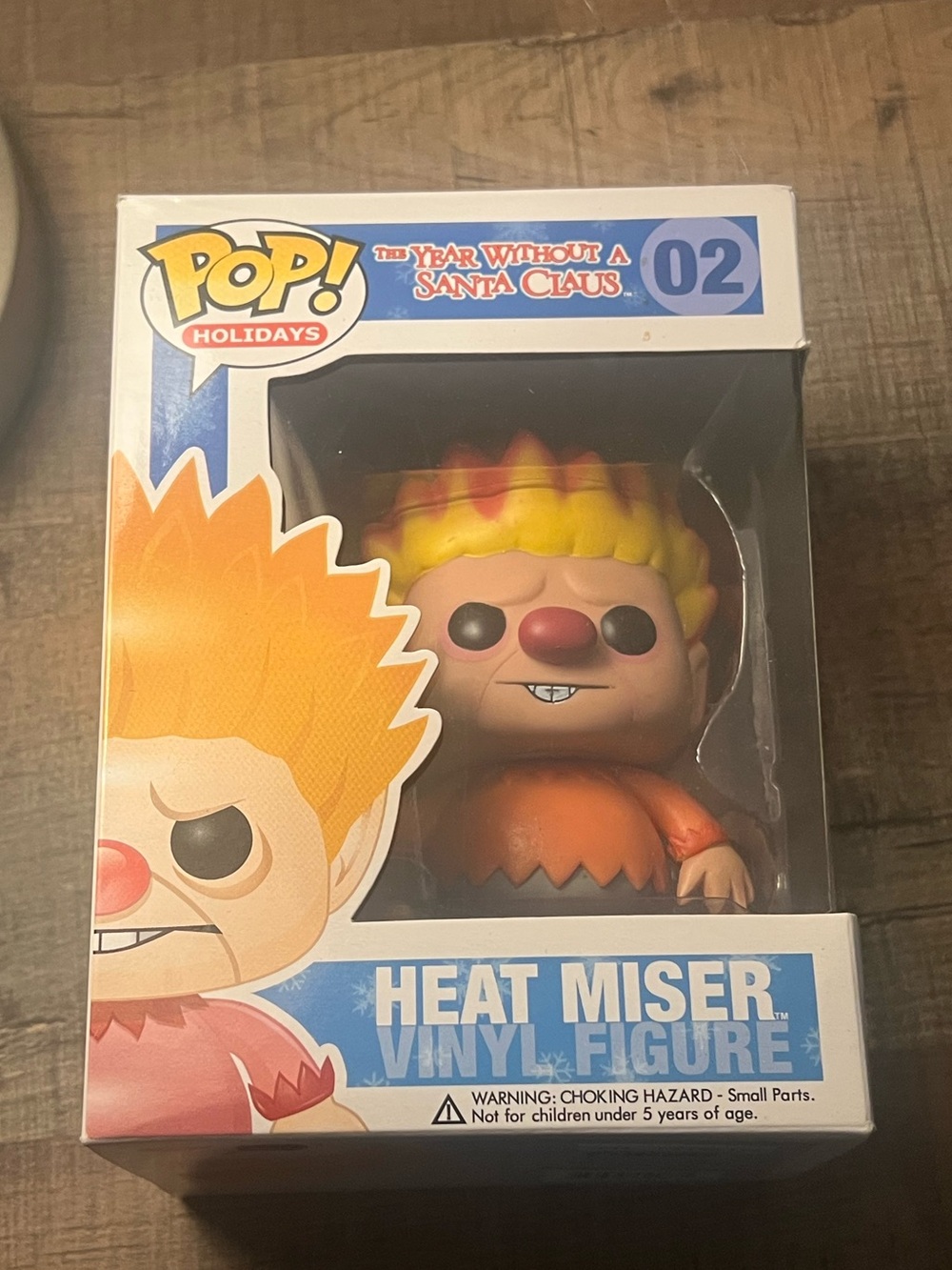 New in the box Funko Pop! Heat Miser/ Snow Miser collectible Vinyl Figures